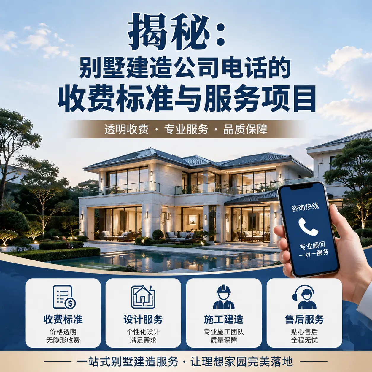 揭秘：七星关别墅建造公司电话的收费标准与服务项目
