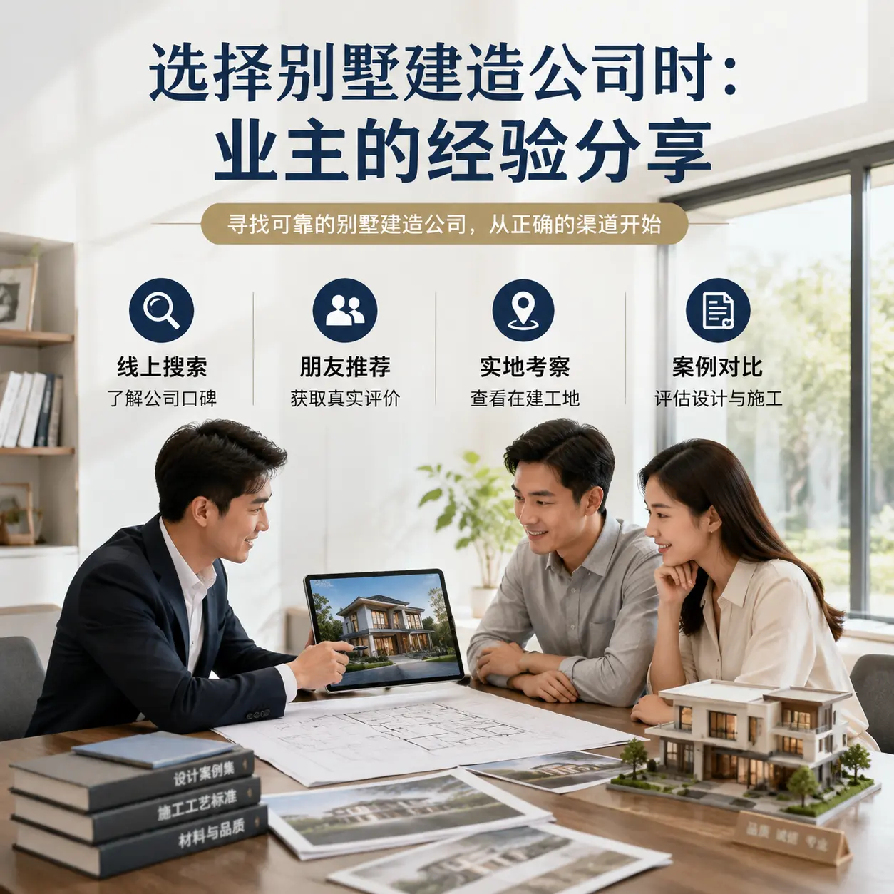 选择别墅建造公司时： 七星关 业主的经验分享