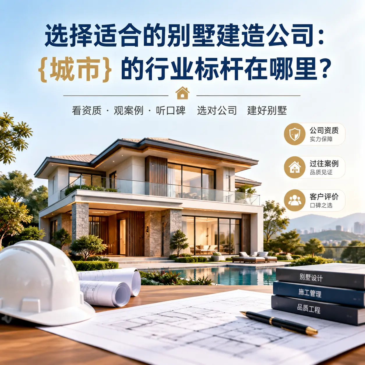 选择适合的别墅建造公司： 七星关 的行业标杆在哪里？