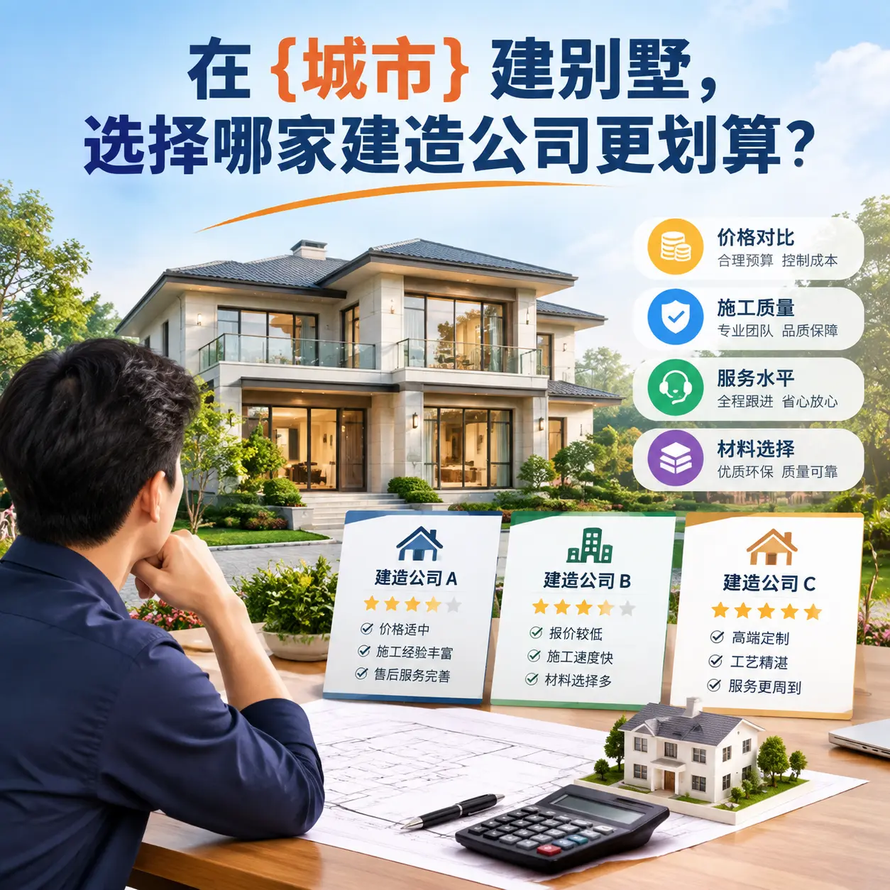 在 七星关 建别墅，选择哪家建造公司更划算？