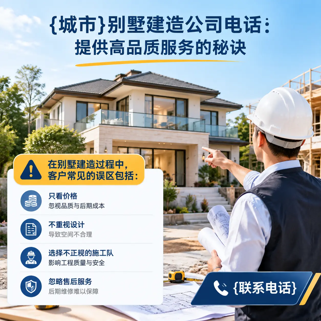 七星关别墅建造公司电话：提供高品质服务的秘诀
