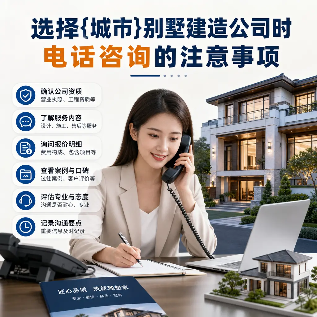 选择七星关别墅建造公司时，电话咨询的注意事项
