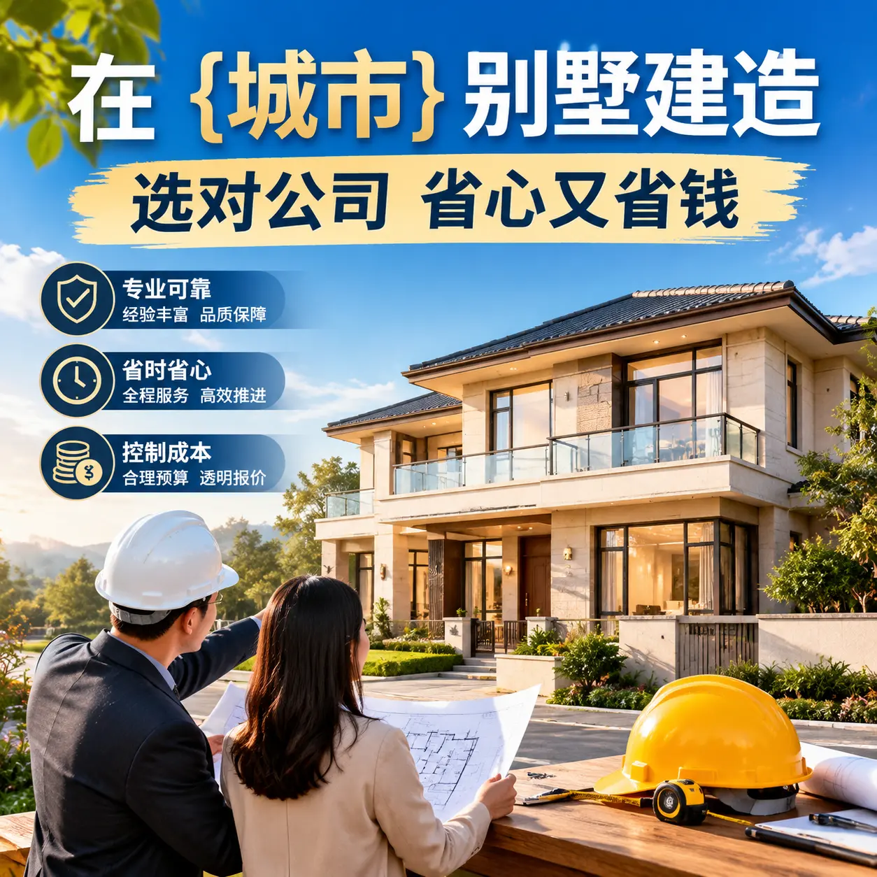 在 七星关 别墅建造,选对公司省心又省钱