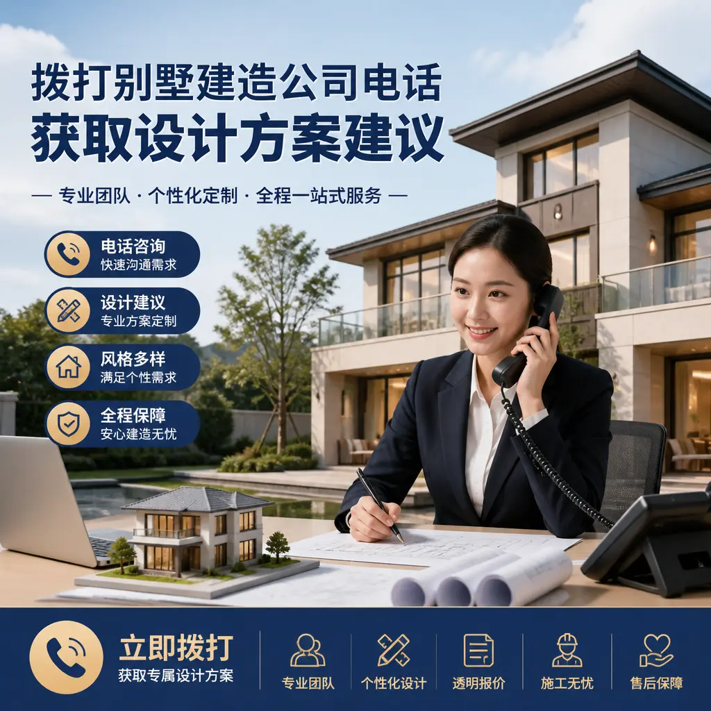 拨打七星关别墅建造公司电话，获取设计方案建议