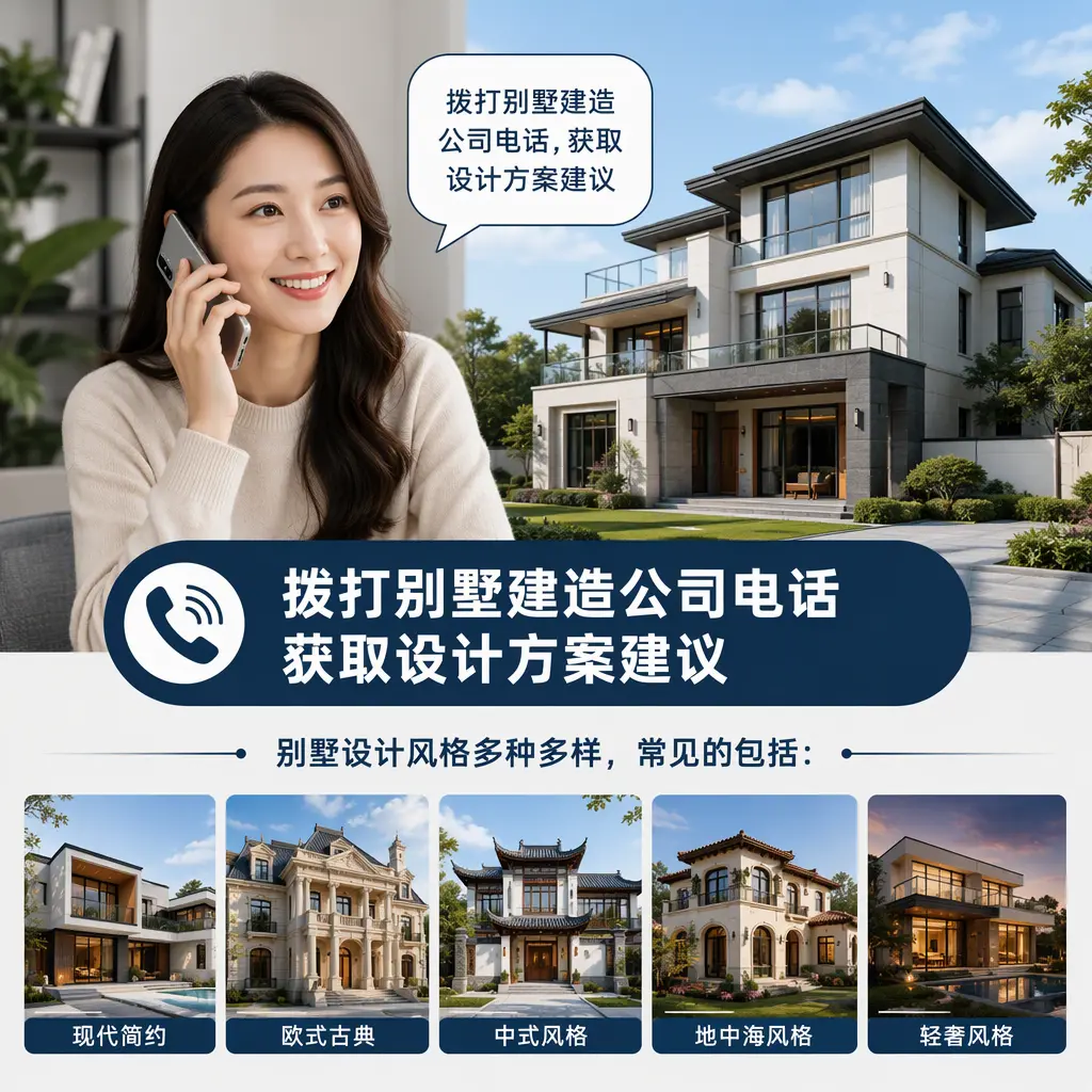拨打七星关别墅建造公司电话，获取设计方案建议