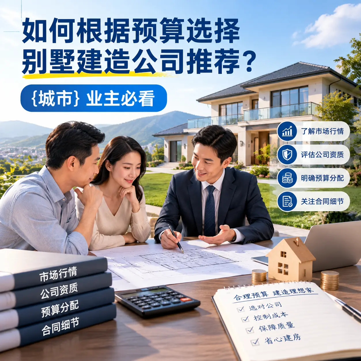 如何根据预算选择别墅建造公司推荐? 七星关 业主必看