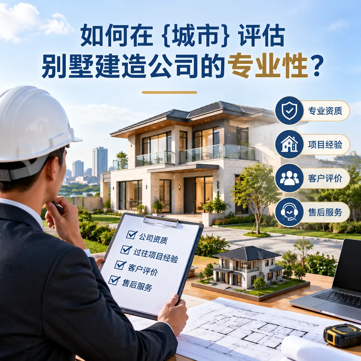 如何在 七星关 评估别墅建造公司的专业性？